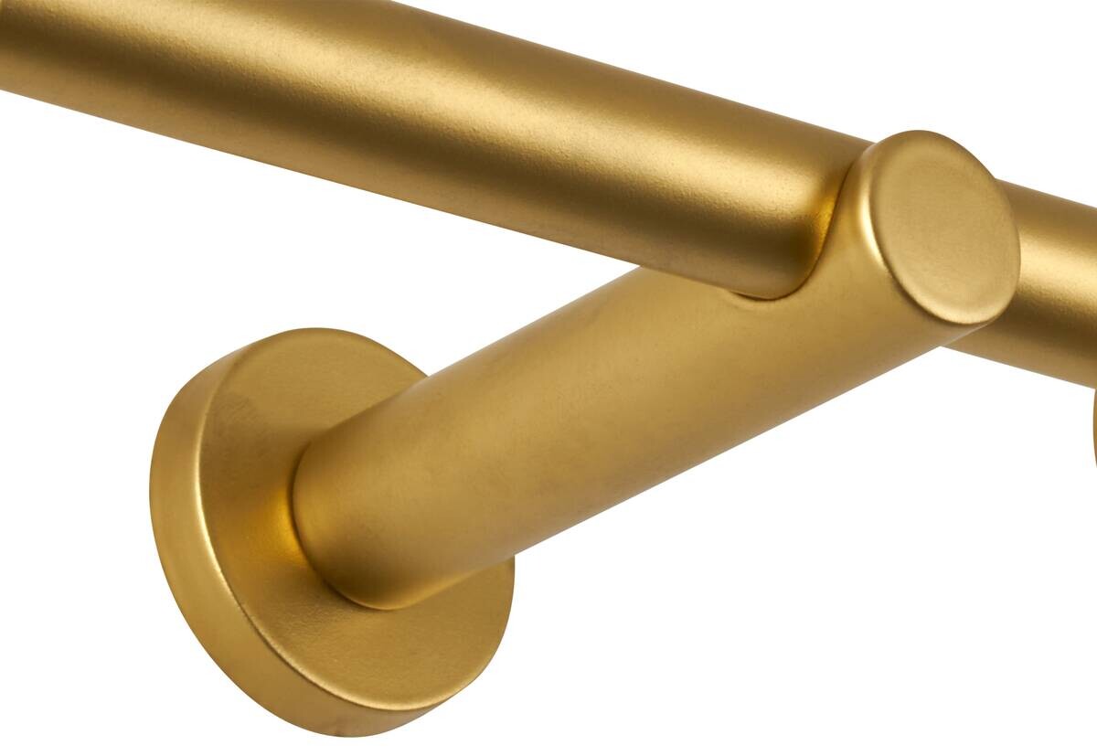 ondeco Stilgarnituren rillcube gold Metall ausziehbar von ca. 120 bis 210 cm 1.0 Läufe