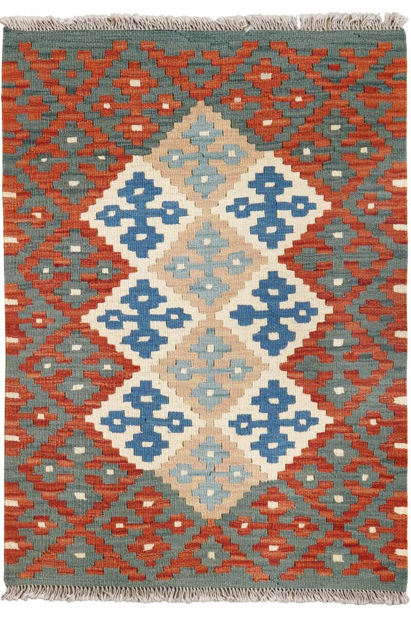 PersaTepp Teppich Kelim Gashgai bunt B/H/L: ca. 87x1x123 cm