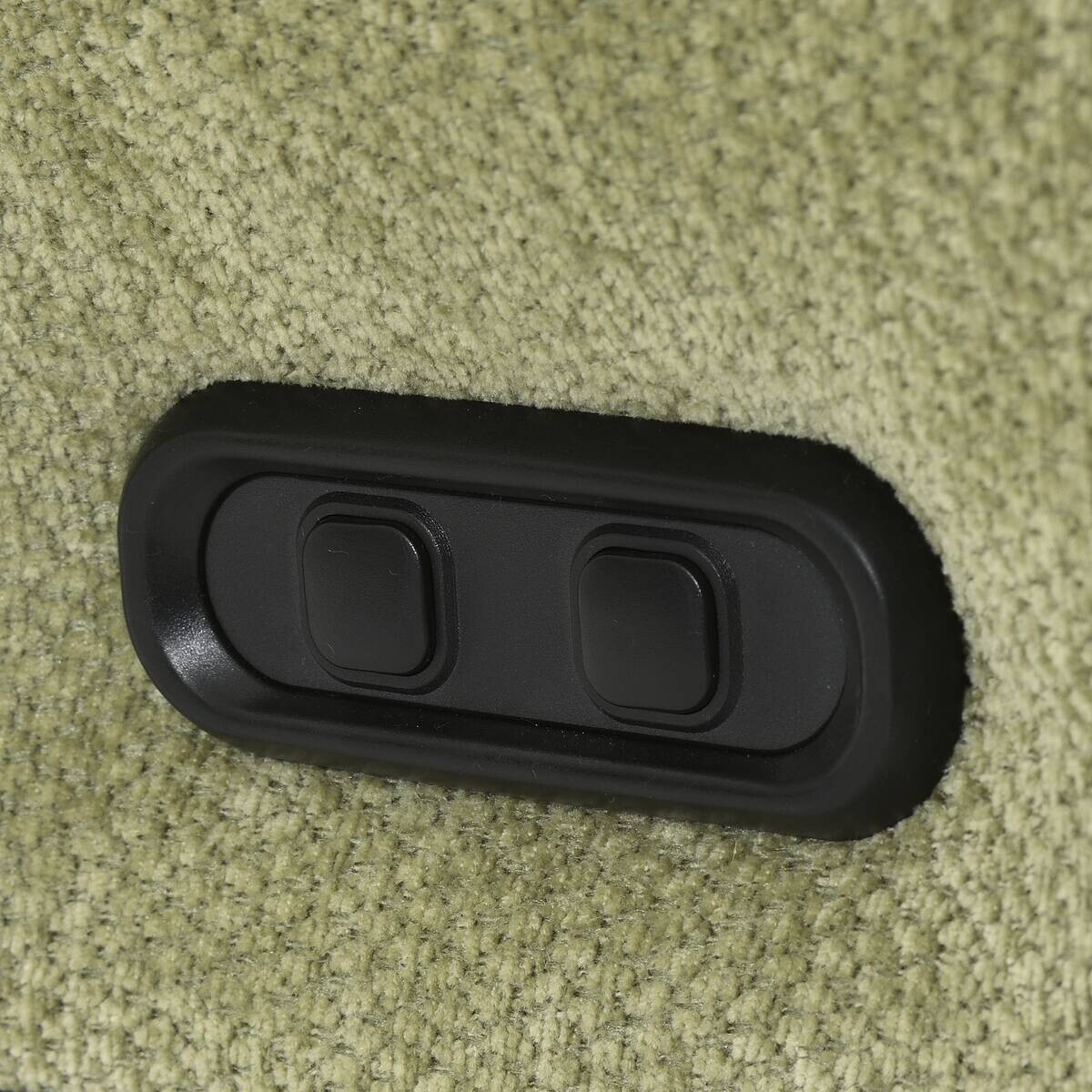 Ecksofa mit elektrischer Sitztiefenverstellung grün Polyester B/H/T: ca. 257x100x161 cm