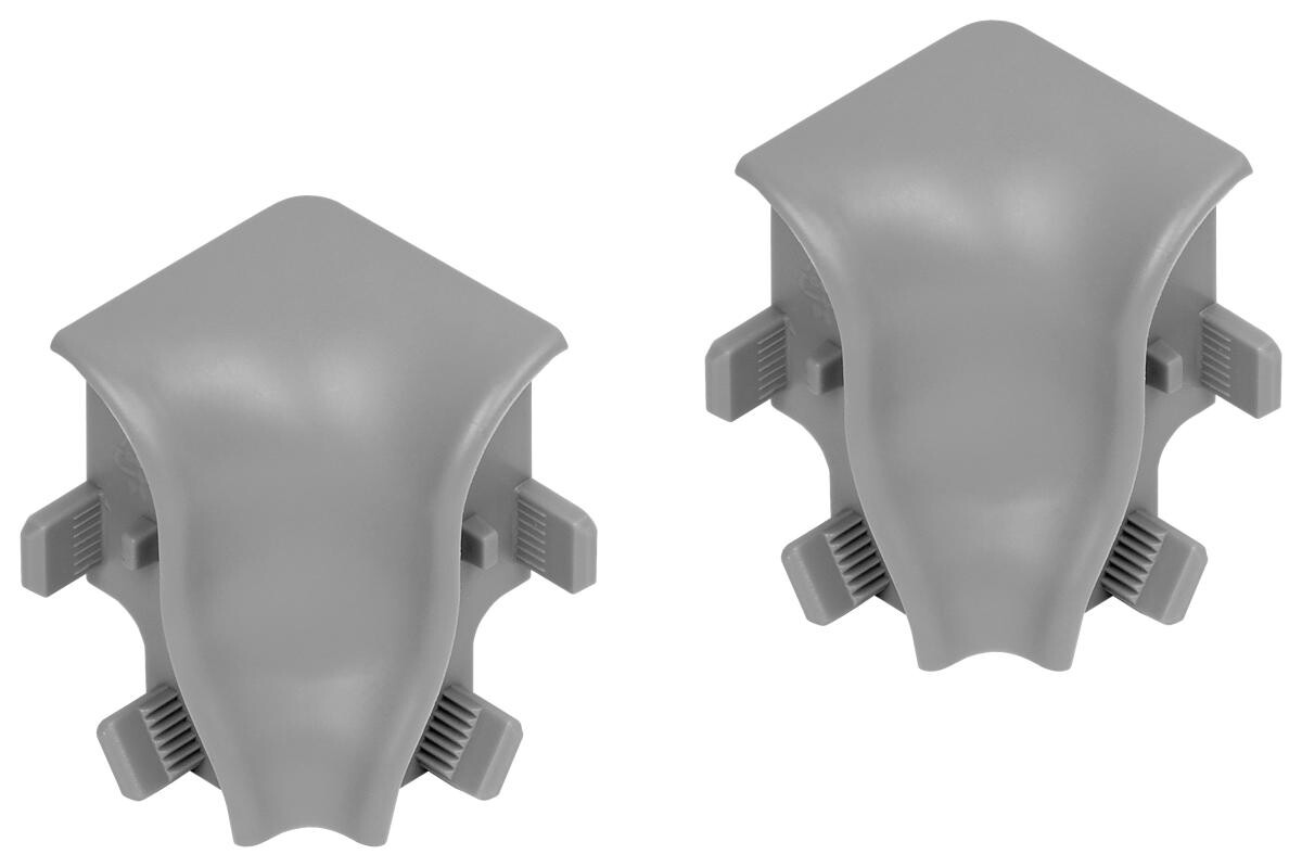 Innenecke grau L/B/H: ca. 3,43x3,43x4,25 cm