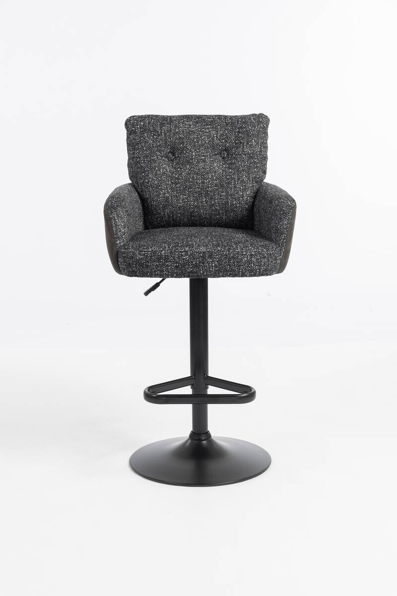 Barhocker Lecce anthrazit B/H/T: ca. 54x98x58 cm