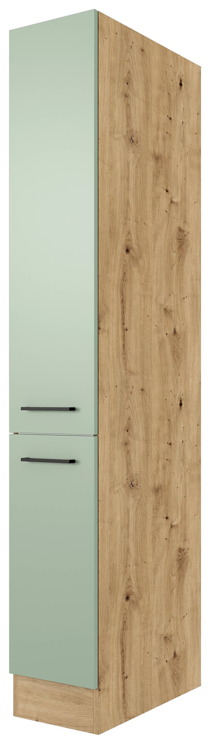 Apothekerschrank Cara grün B/H/T: ca. 30x200x57 cm