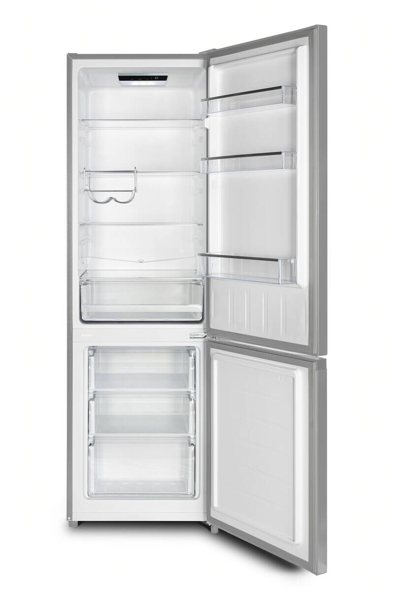 POCOline Kühl-/Gefrierkombination KGK262-176CIX Inox B/H/T: ca. 54x176x55 cm