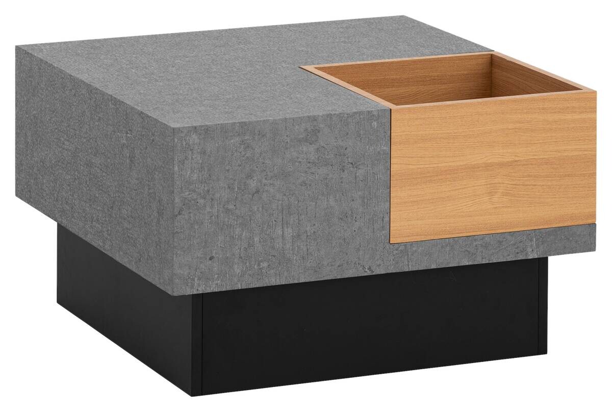 Wohnling Couchtisch Beton B/H/T: ca. 65x40x65 cm