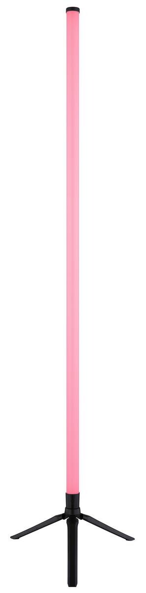 GLOBO LED-Stehleuchte Opal schwarz Kunststoff H/D: ca. 113x37 cm 1 Brennstellen