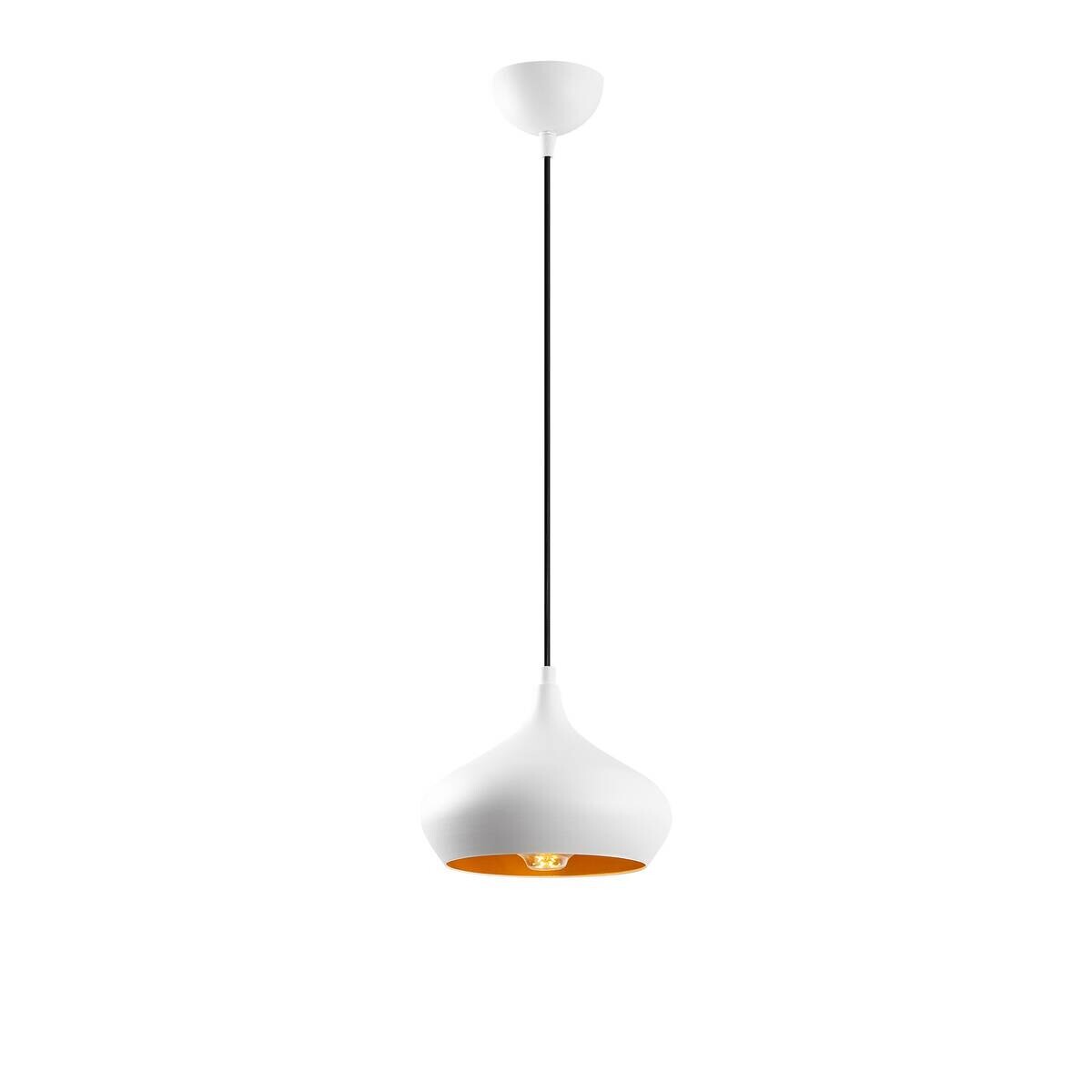 Opviq Pendelleuchte weiß B/H/T: ca. 22x115x22 cm E27 1 Brennstellen