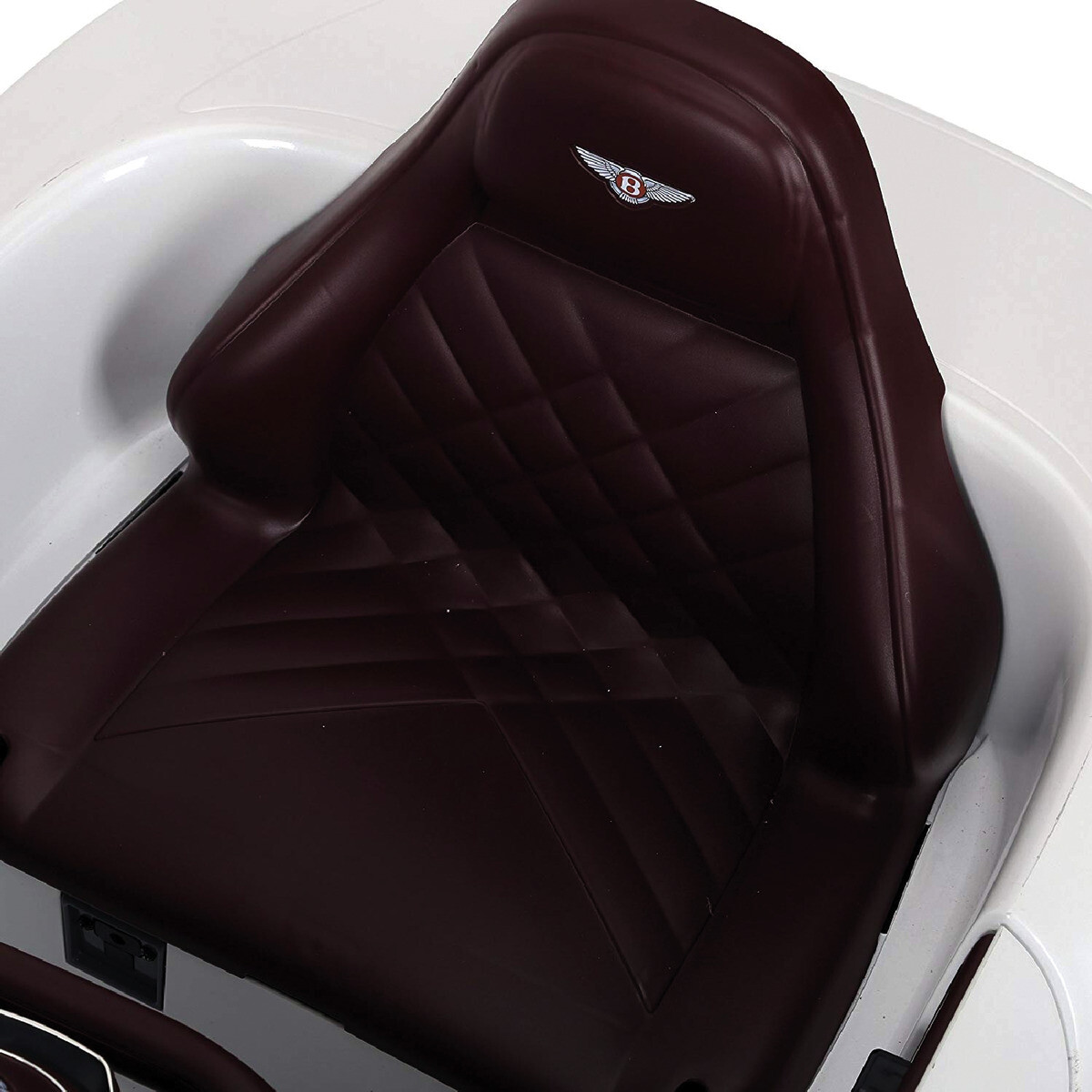 HOMCOM Kinderauto Bentley Continental weiß B/H/L: ca. 60x43x108 cm