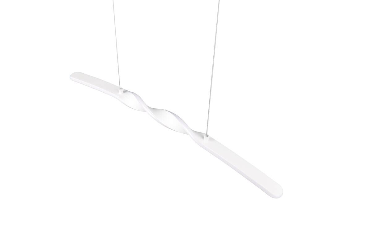 Reality LED Pendelleuchte Ginko weiß Metall B/H/T: ca. 79x15x9 cm 1 Brennstellen