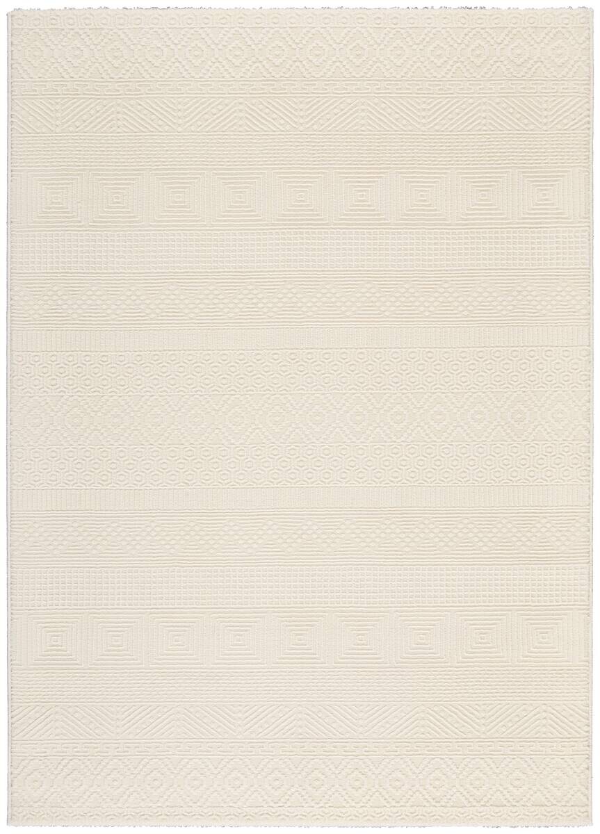 Webteppich Leonie creme B/L: ca. 120x170 cm