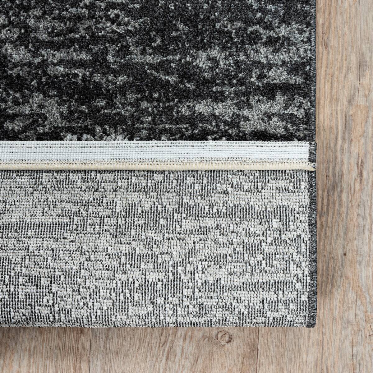 Sanat Kurzflorteppich OSLO schwarz B/L: ca. 200x290 cm