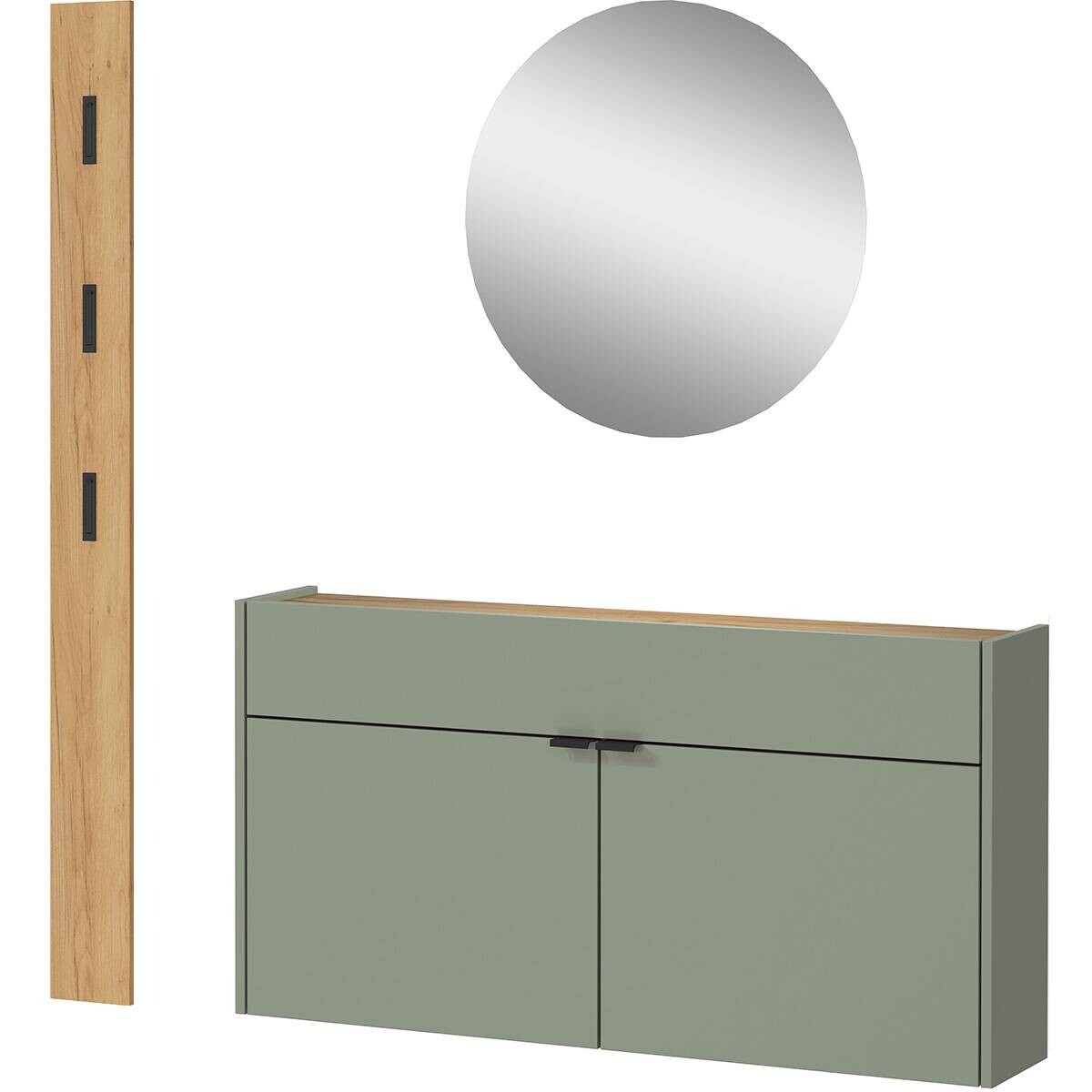 Garderobe 7939-629 B/H/T: ca. 140x200x22 cm