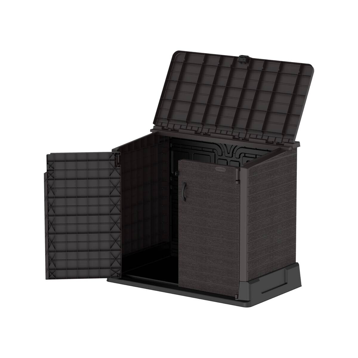 Duramax Aufbewahrungsbox StoreAway braun Kunststoff B/H/L: ca. 110x74x130 cm
