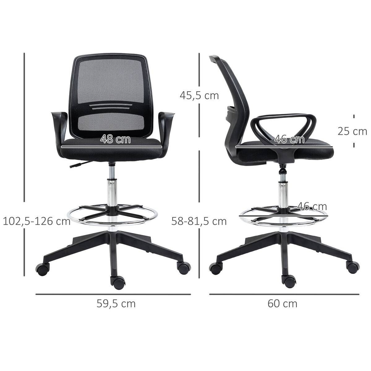 Drehstuhl 921-187 schwarz