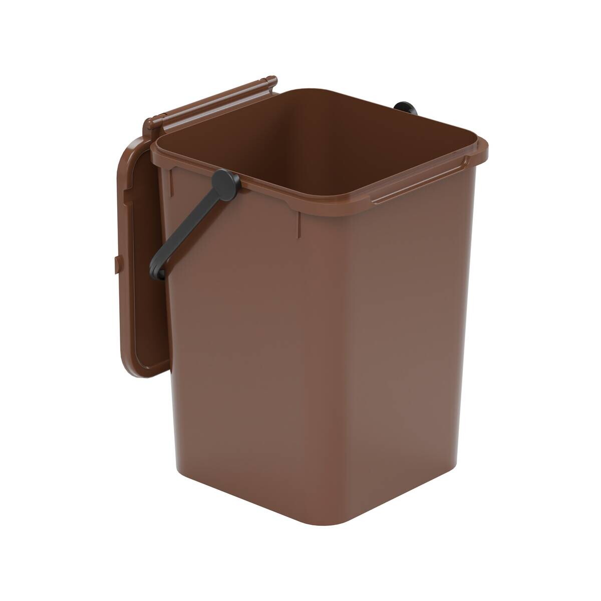 Eco-Logico Abfalleimer braun B/H/L: ca. 24x30x23,7 cm