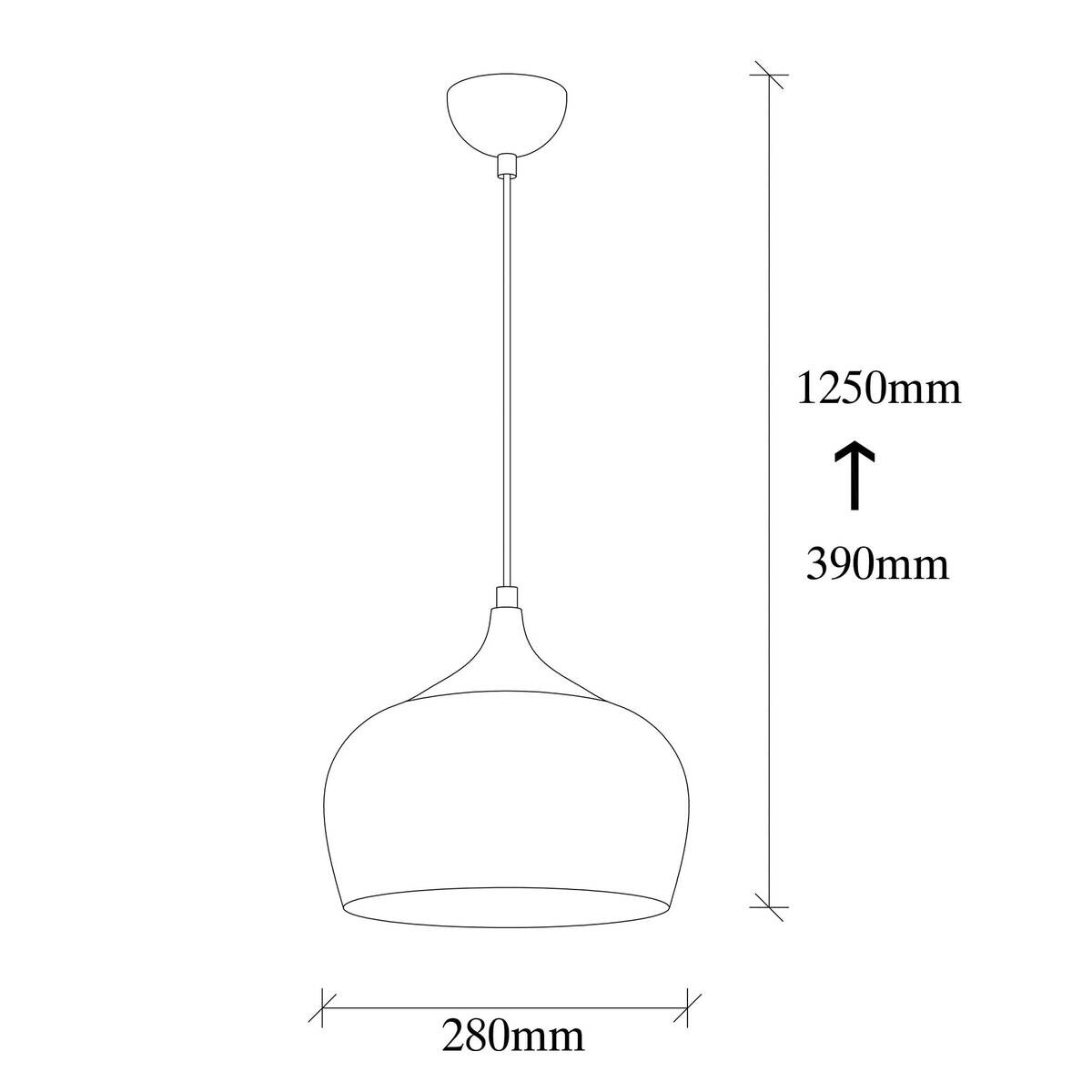 Opviq Pendelleuchte Saglam gold Kupfer Metall B/H/T/L/D: ca. 28x125x28x28x28 cm E27 1 Brennstellen