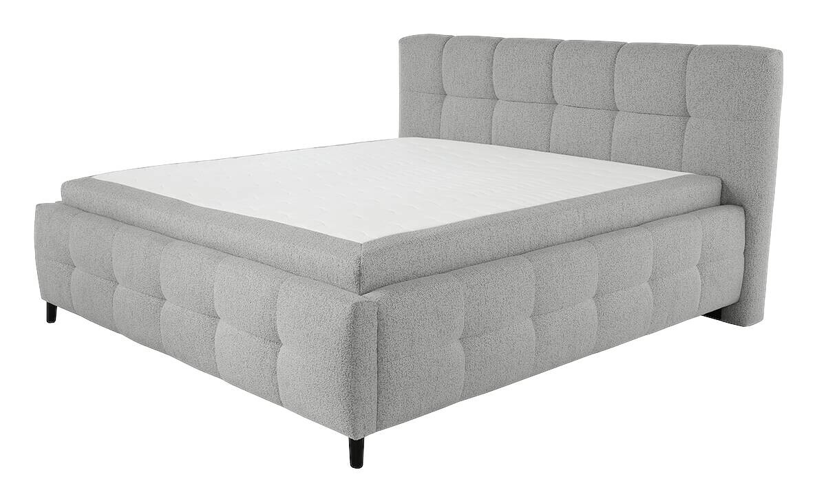 Polsterbett hellgrau Liegefläche B/L: ca. 180x200 cm