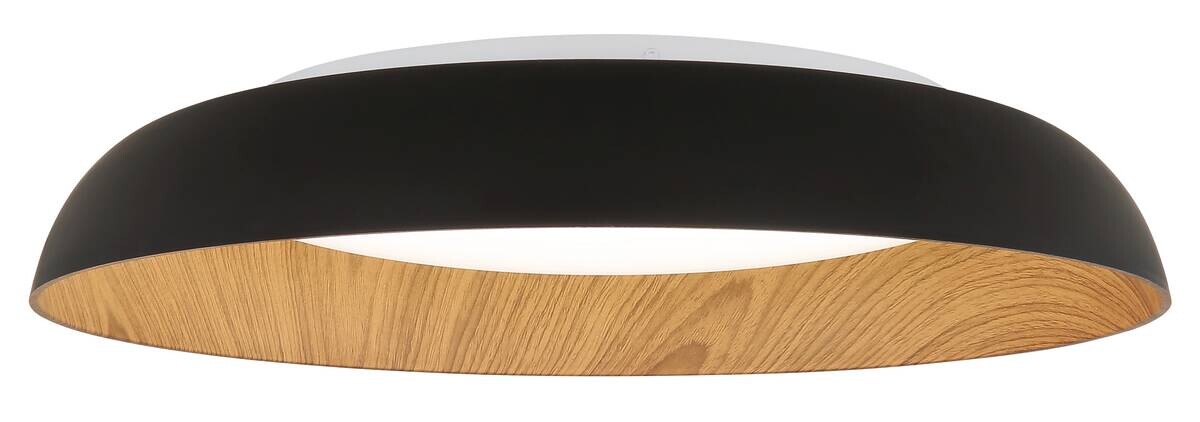 GLOBO LED-Deckenleuchte ORBIS weiß Metall H/D: ca. 9,5x48 cm 1 Brennstellen