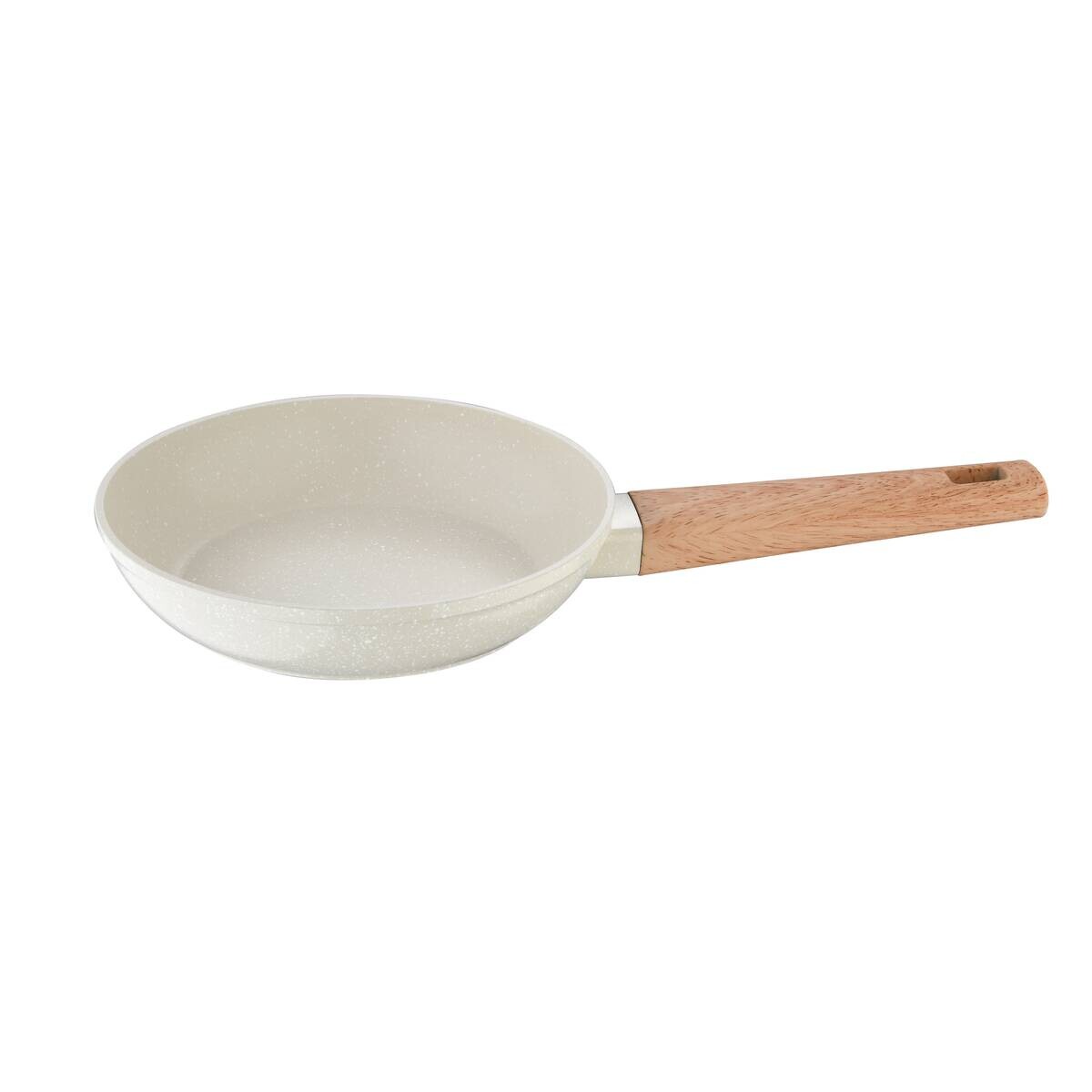 BERGNER Bratpfannen-Set NATURALLY weiß Alu 3 tlg.