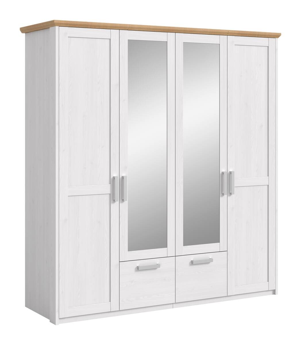 Kleiderschrank VERONA Sibiu Lärche Nachbildung Eiche Artisan Nachbildung B/H/T: ca. 188x200x61 cm