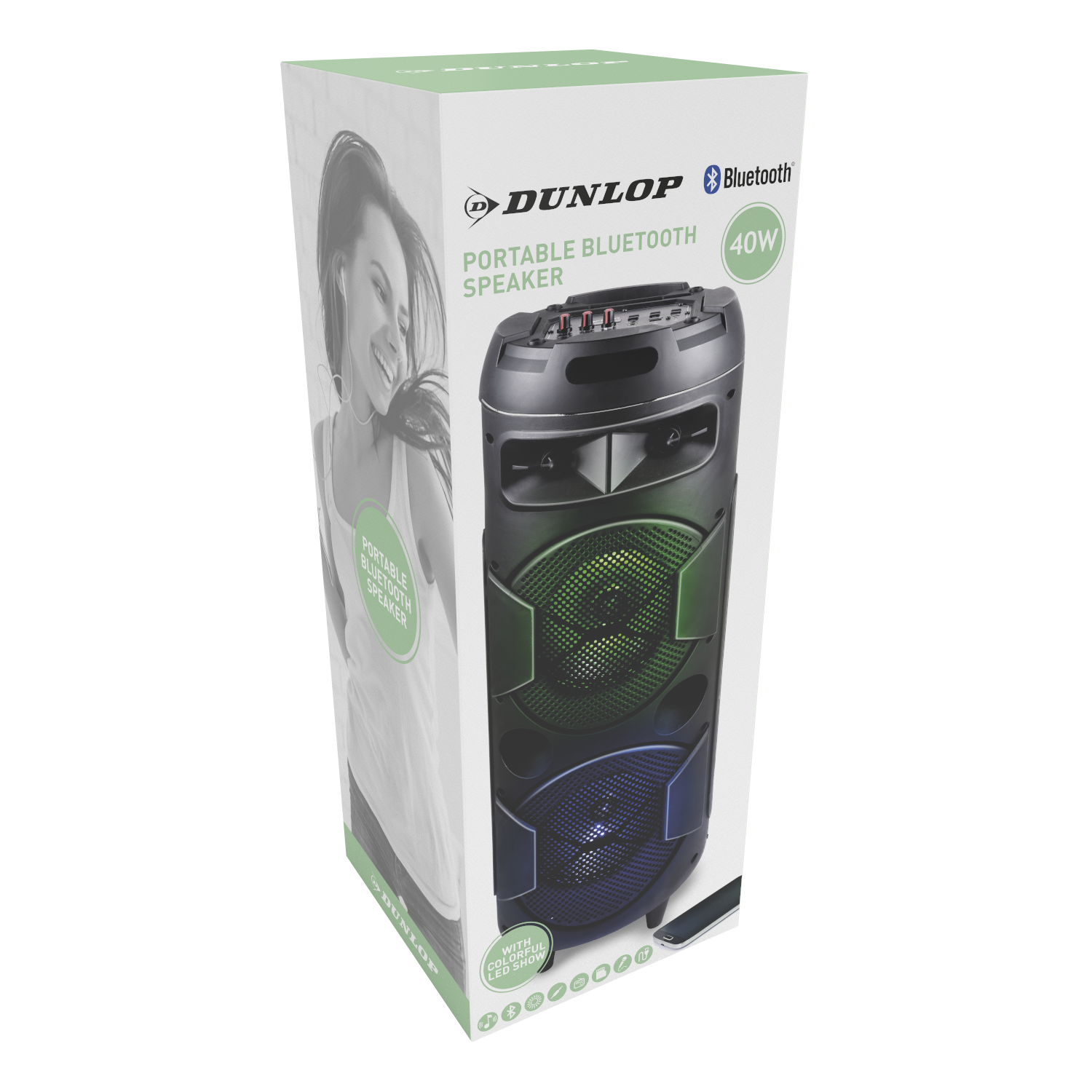 Dunlop Lautsprecher MW-538 H/D: ca. 80x28 cm