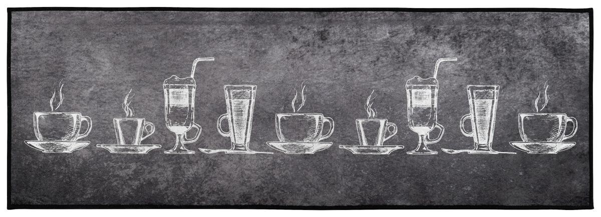 Küchenläufer Trend grau B/L: ca. 50x150 cm