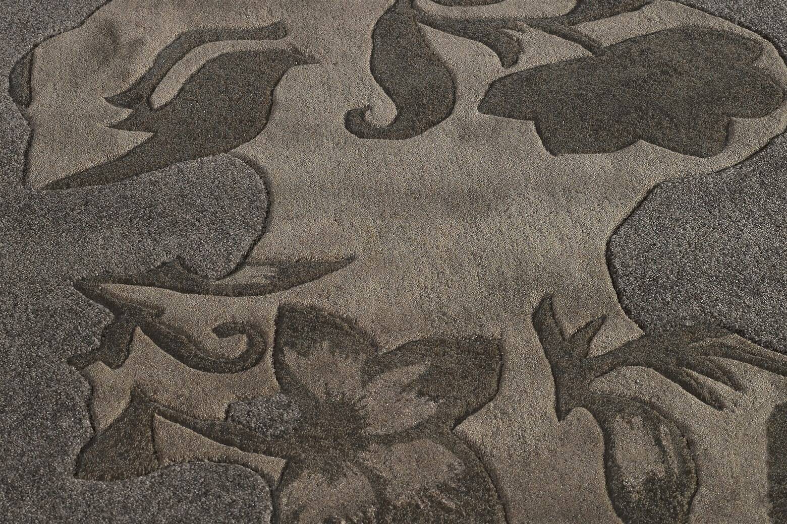 Arte Espina Kurzflorteppich Spirit 7302 grau B/L: ca. 140x200 cm