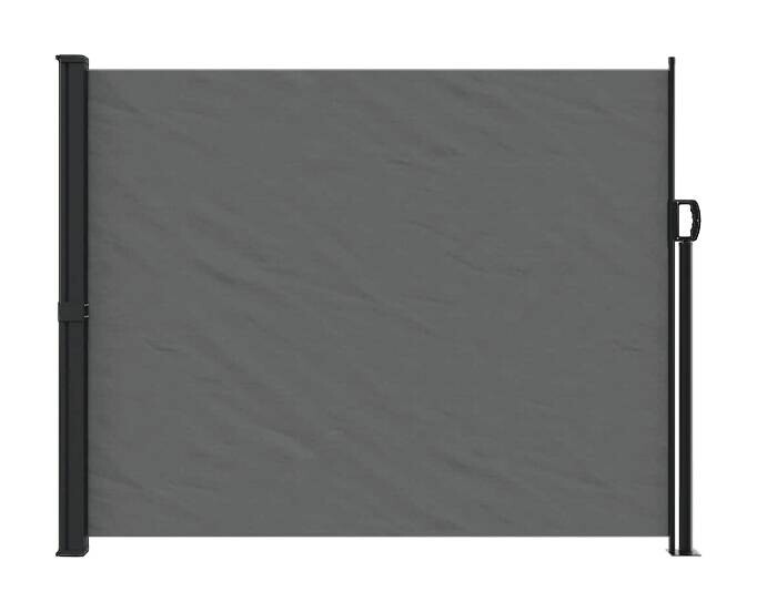 vidaXL Seitenmarkise anthrazit B/T/L: ca. 160x500x500 cm