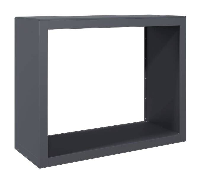 vidaXL Brennholzregal anthrazit B/H/L: ca. 40x80x100 cm