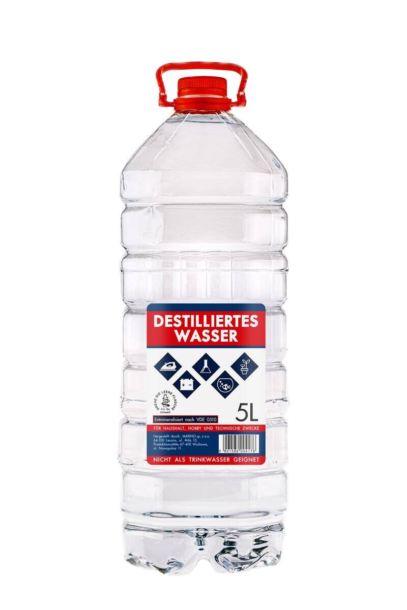 destilliertes Wasser