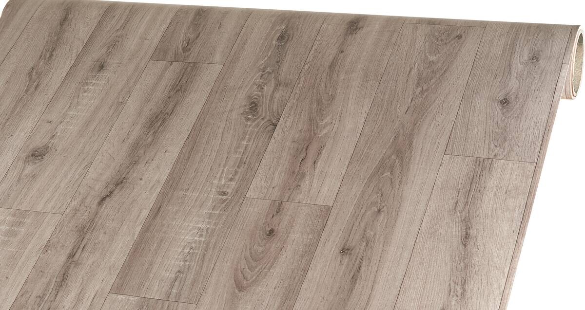 Vinylboden Bingo grau Eiche B: ca. 400 cm pro m²