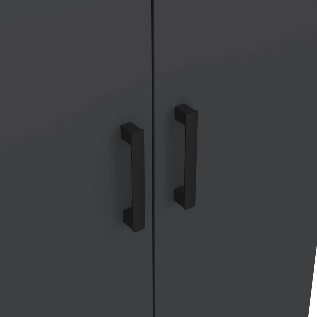 Mehrzweckschrank Mara anthrazit B/H/T: ca. 70x179x33,5 cm