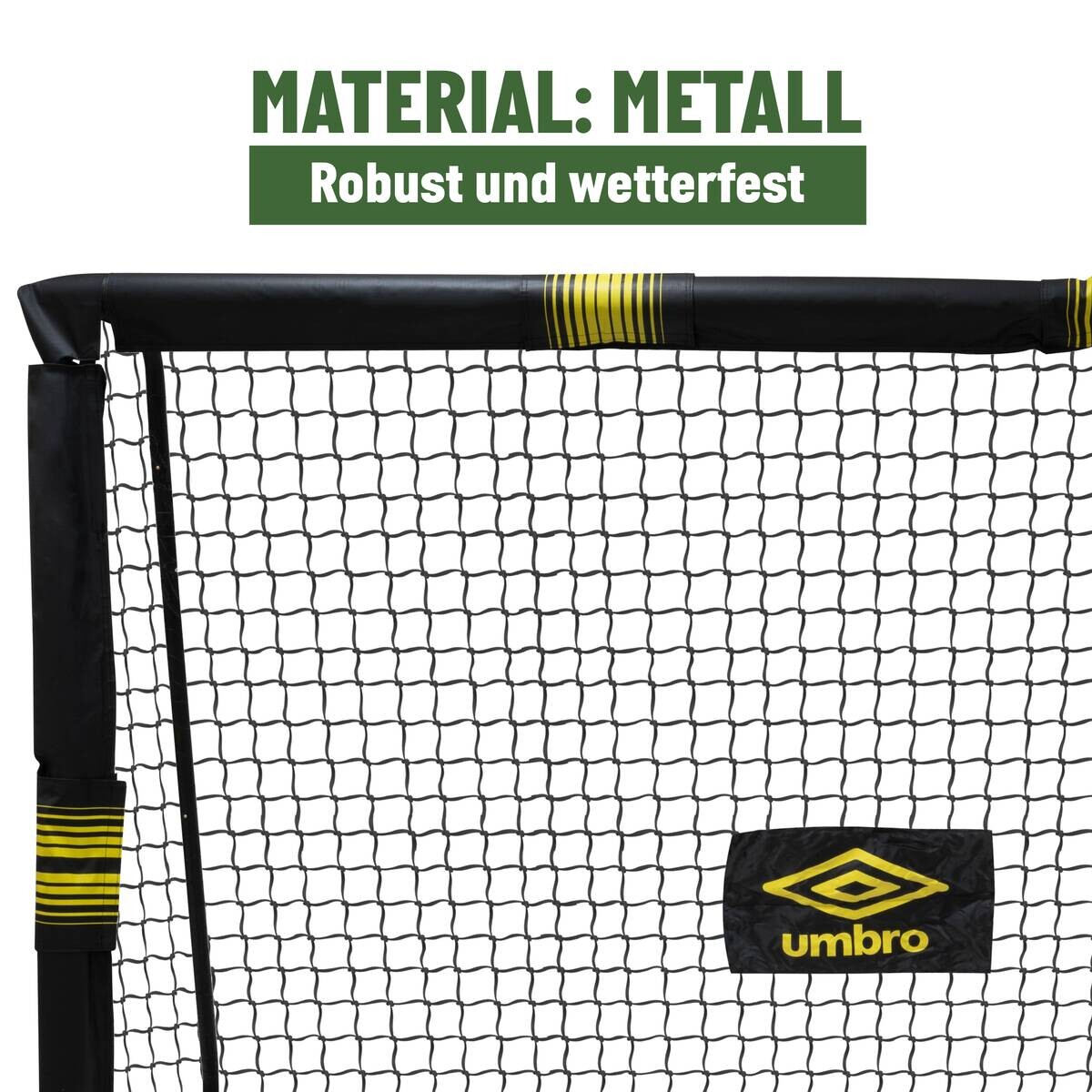 umbro Fußballtor schwarz B/H/L: ca. 160x85x240 cm
