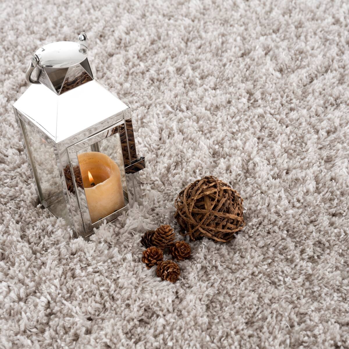 Sanat Teppich Porto hellgrau B/L: ca. 140x200 cm