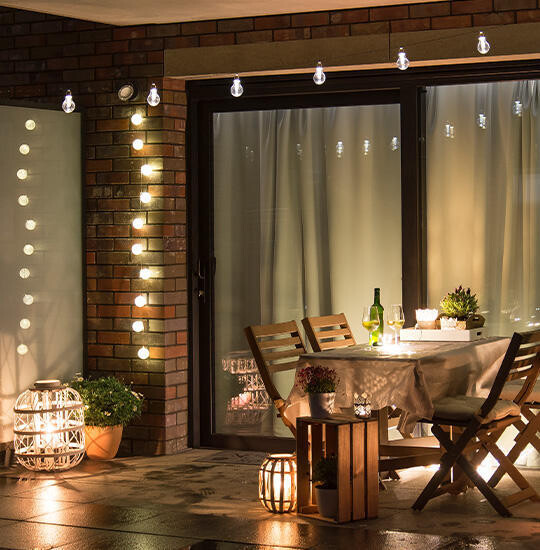 Balkon-Beleuchtung: Tipps und Produkt-Ideen