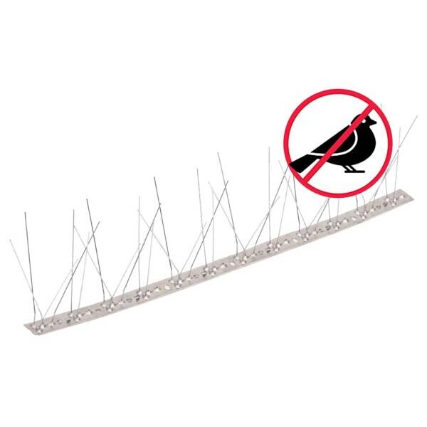 Taubenabwehr Spikes silber B/H/L: ca. 2x225x300 cm