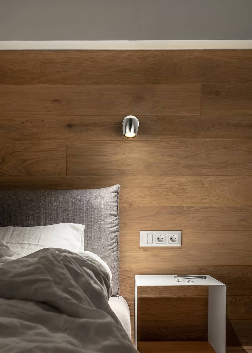 Reality Spots Nancy nickel matt Metall B/H/L: ca. 9,5x14x8 cm GU10 1 Brennstellen