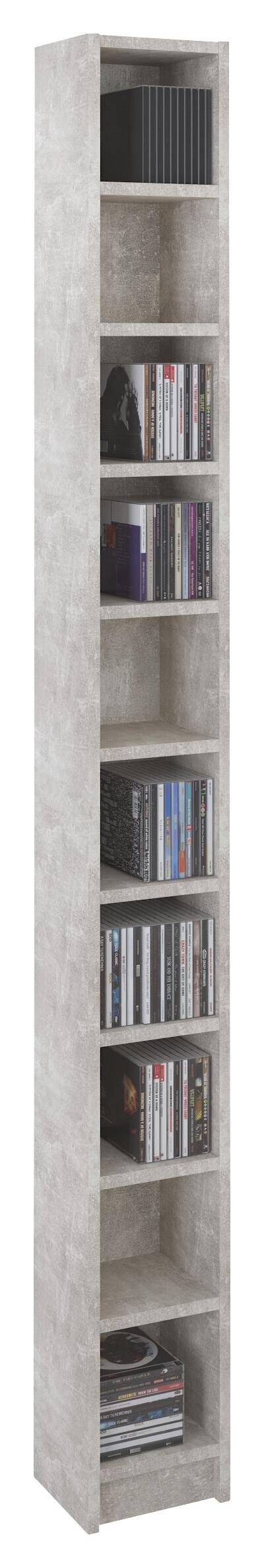 CD Regal Soul Beton Optik B/H/T: ca. 20x186x17 cm