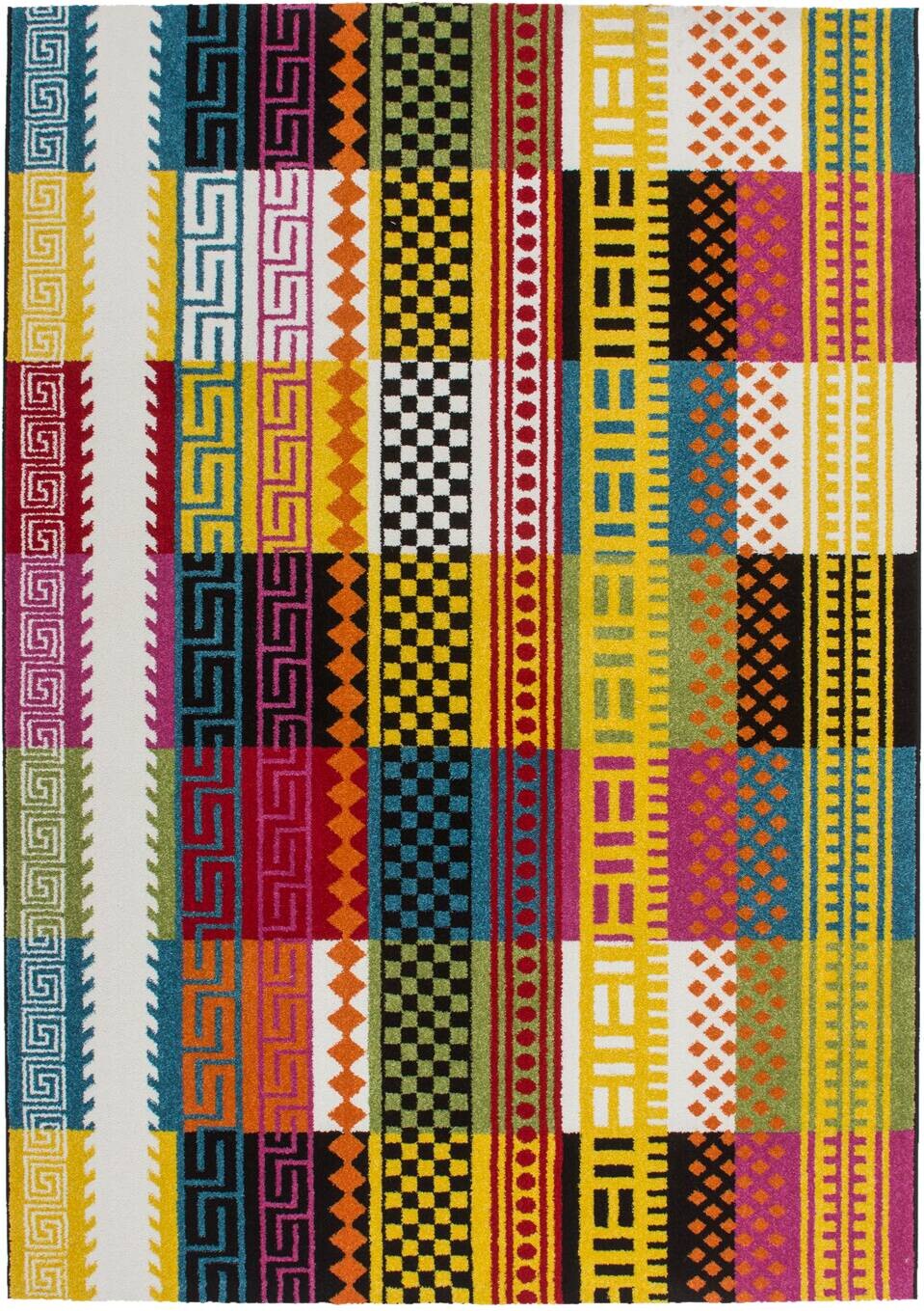 Kayoom Kurzflorteppich Guayama 285 mehrfarbig B/L: ca. 160x230 cm