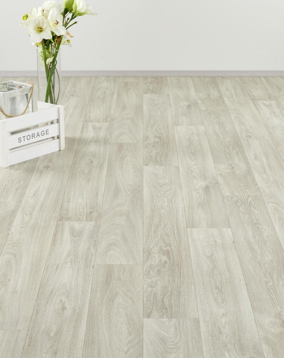 Vinylboden Quintex hellbeige Eiche B: ca. 500 cm pro m²