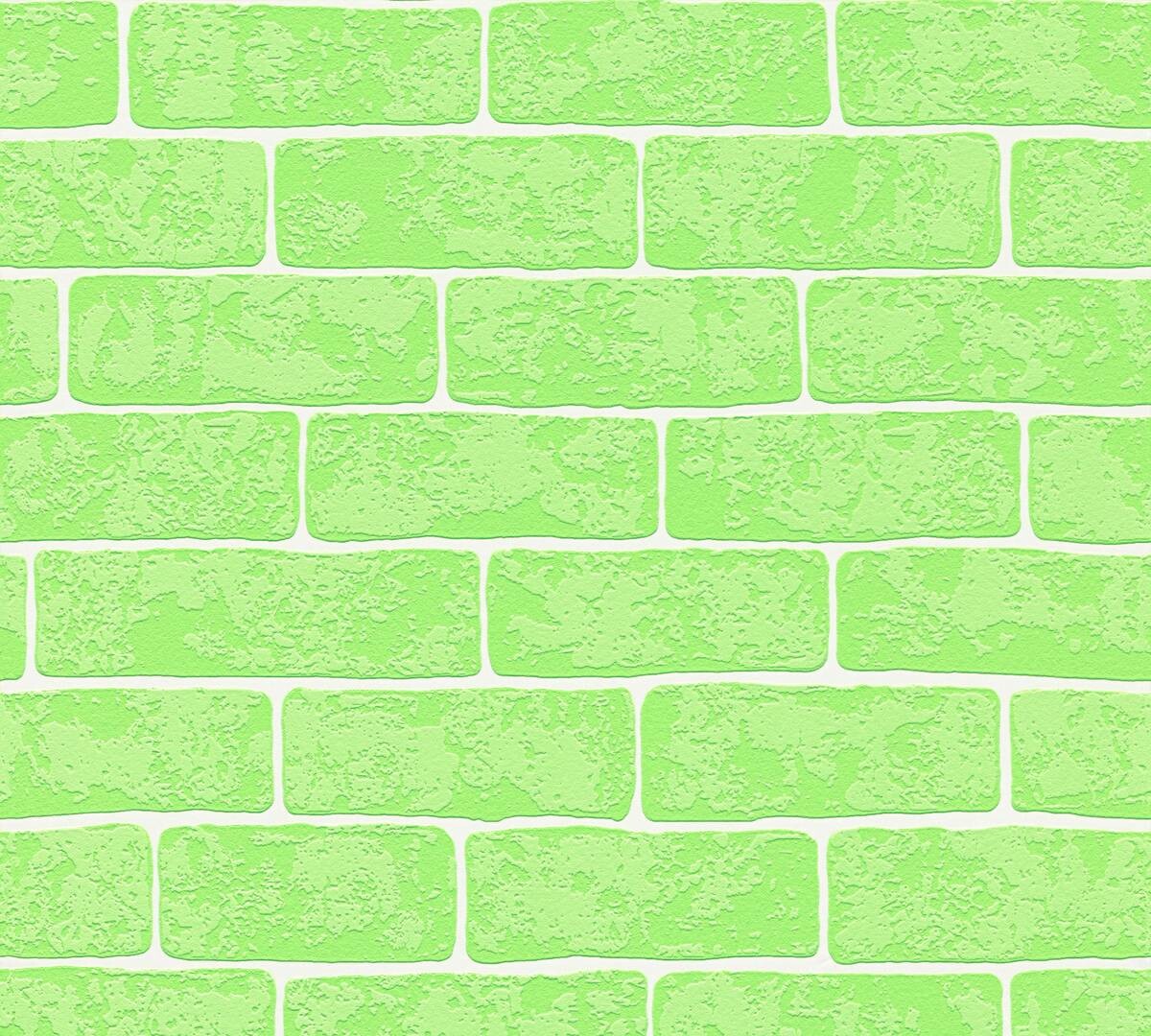 A.S.Creation Vliestapete Best of Wood`n Stone 2nd Edition Steine grün B/L: ca. 53x1005 cm