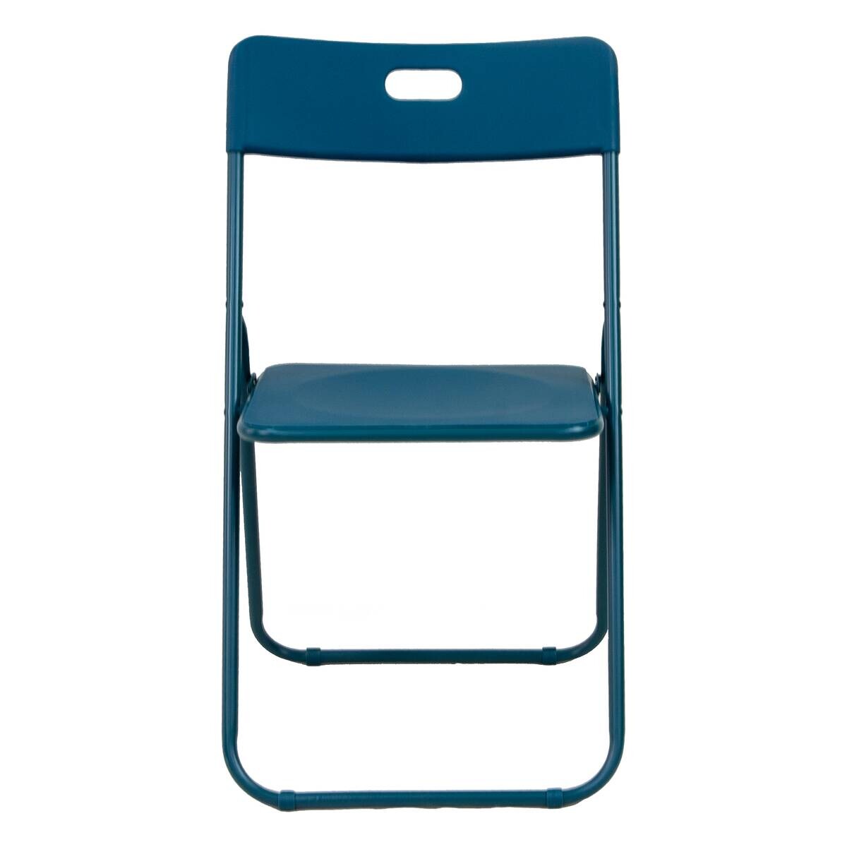 Klappstuhl Viva blau Kunststoff B/H/T: ca. 84,5x80x46 cm