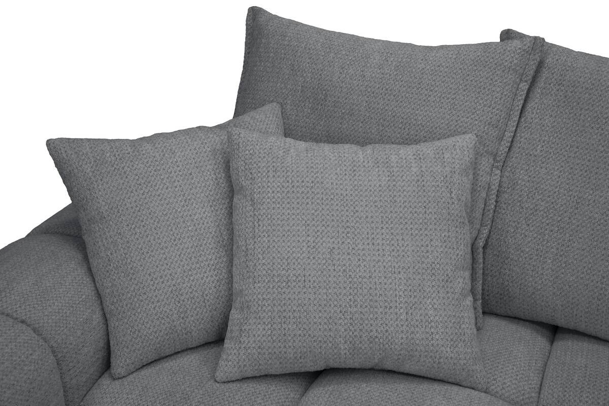 Ecksofa stone Microfaser B/H/T: ca. 312x97x229 cm