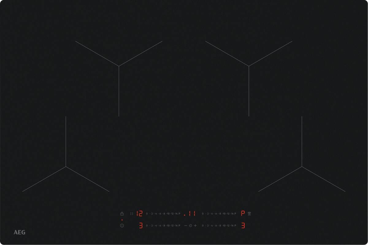 AEG Backofen-Set XXXL80 schwarz B/H/T: ca. 59,5x59,4x56,7 cm