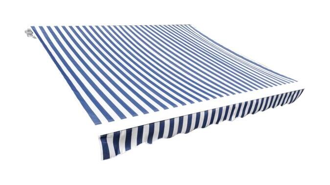 vidaXL Markisenstoff blau B/L: ca. 245x280 cm