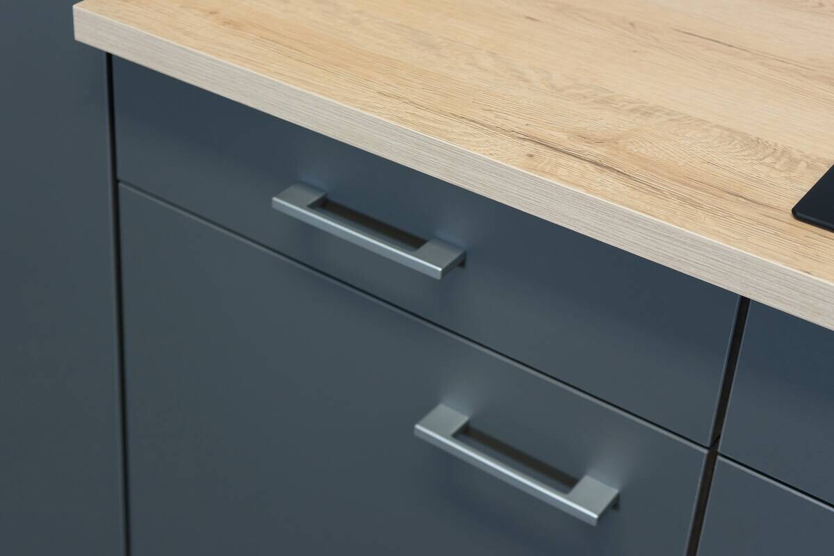 Unterschrank Morena grau matt B/H/T: ca. 50x85x60 cm