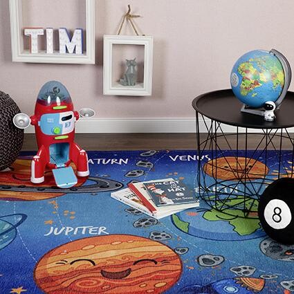 Obsession Kinderteppich My Fun Kids Multi B/L: ca. 160x230 cm