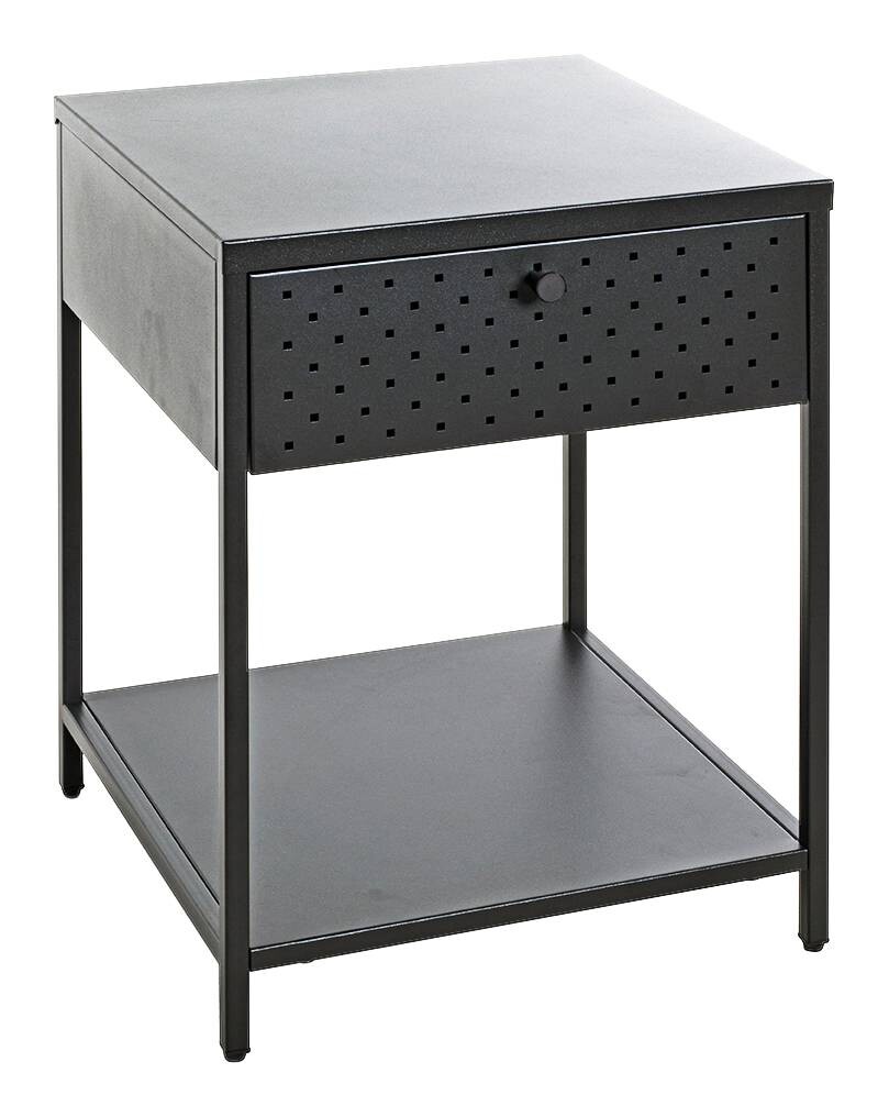 Beistelltisch schwarz B/H/T: ca. 40x53x40 cm