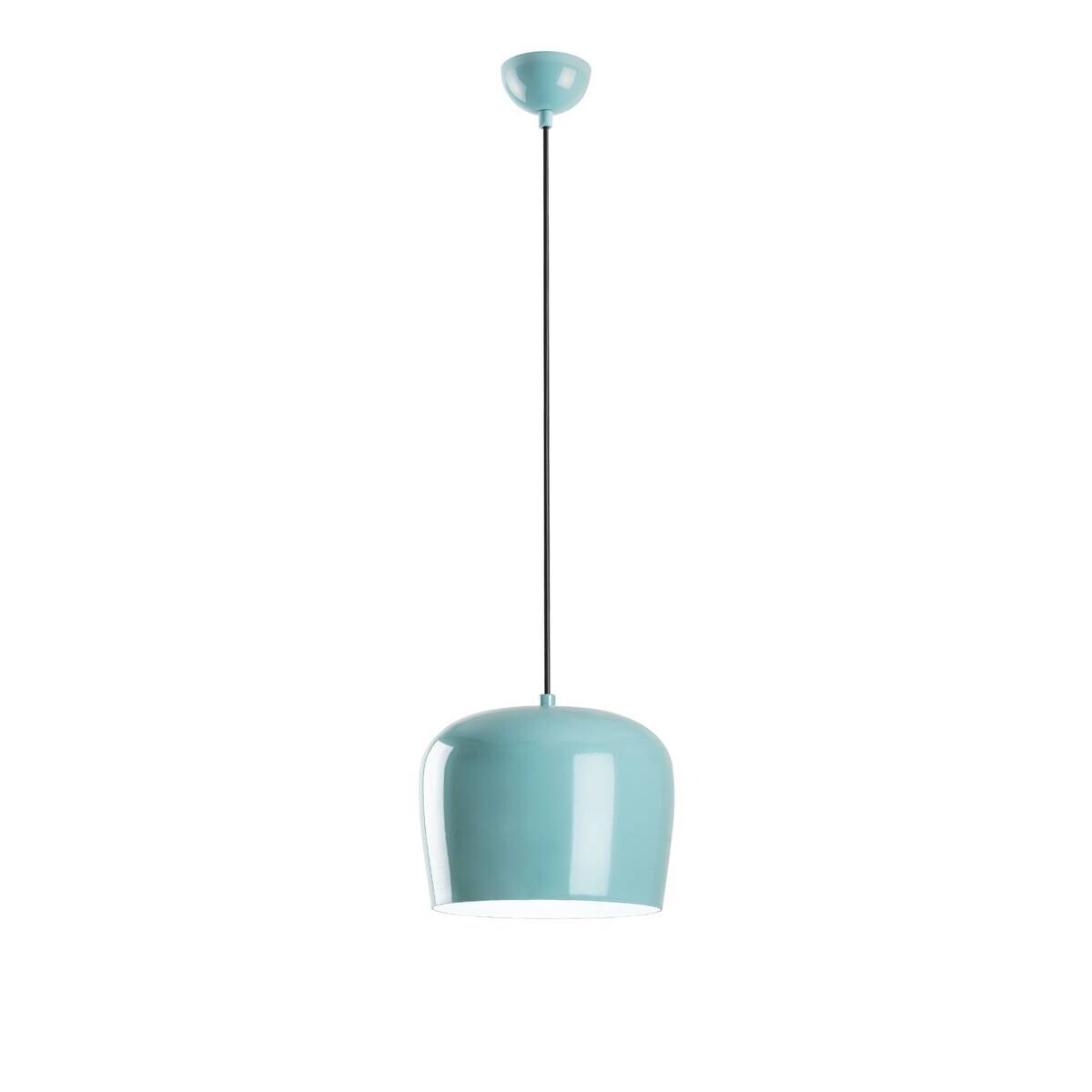 Opviq Pendelleuchte türkis Metall B/H/T: ca. 23x114x23 cm E27 1 Brennstellen