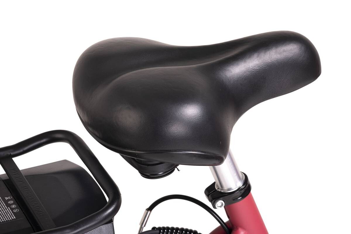 Hollandia E-Cityrad Carry on Carry on 28'' 28 Zoll Rahmenhöhe 54 cm 3 Gänge rot rot ca. 250 W ca. 36 V ca. 28 Zoll