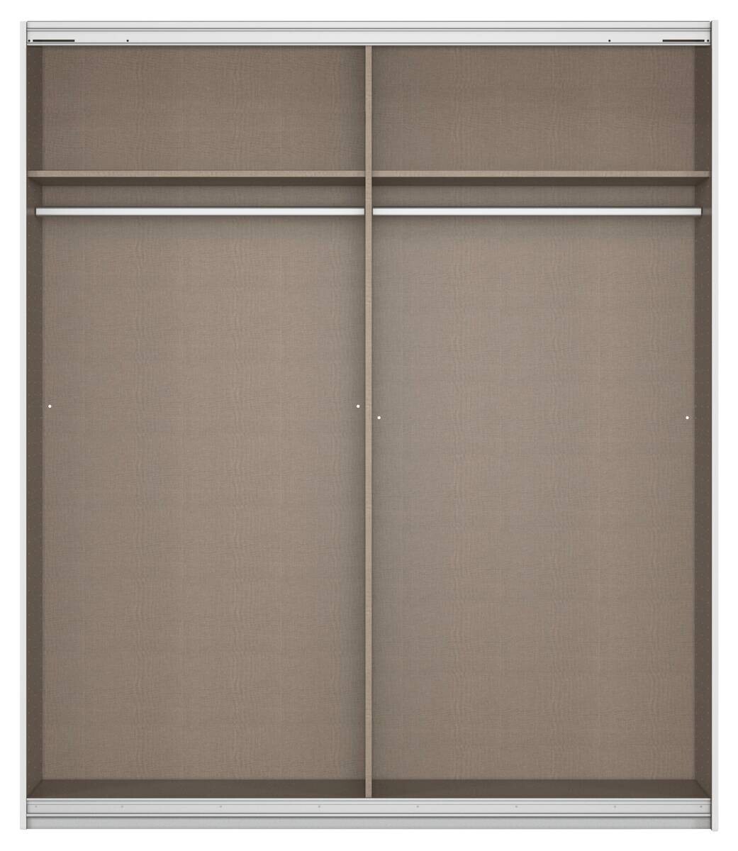 Schwebetürenschrank Quadra B/H/T: ca. 180x210x62 cm